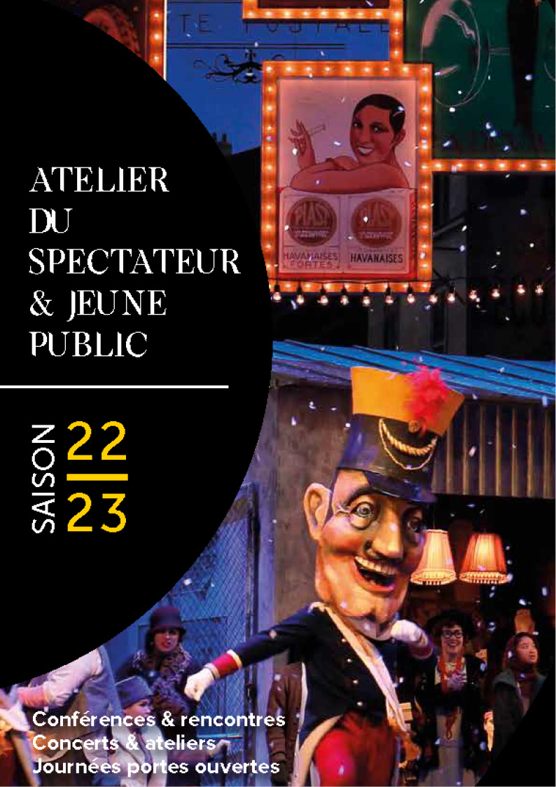 Programme de l'Atelier du spectateur