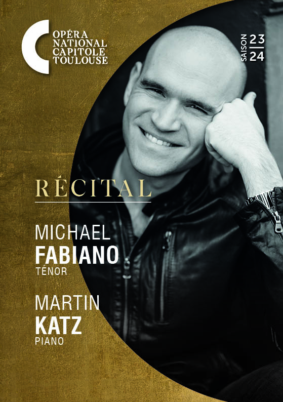 Programme de salle du récital de Michael Fabiano